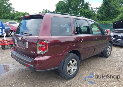 2007 Honda Pilot Ex-L from USA, damaged, VIN 5FNYF18557B001034